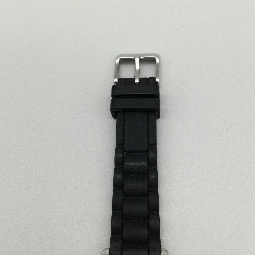 Relic Womens Watch 34mm Blue Dial Black Silicone Strap ZR11922 Box New Battery